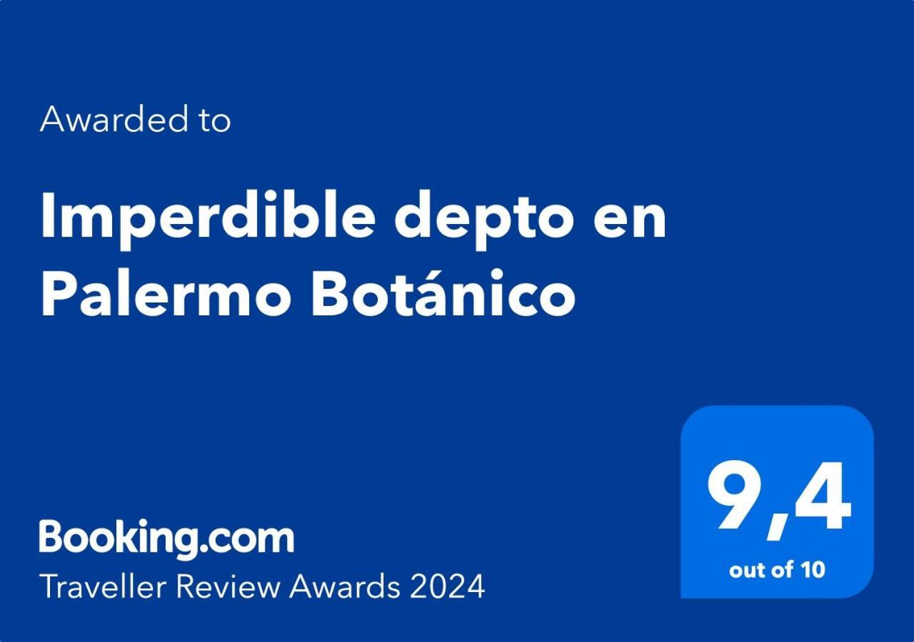Imperdible En Palermo Botanico La Rural Seguridad 24Hs Apartment Buenos Aires Luaran gambar